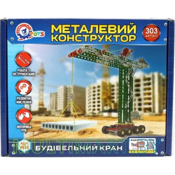 Конструктор Technok 4838 Строительный кран (303 детали)